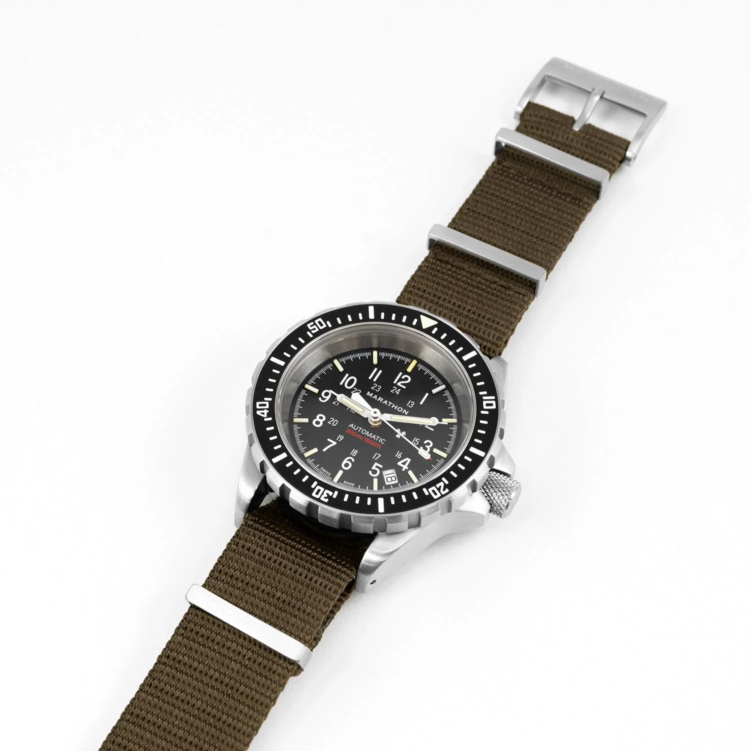 Nylon DEFSTAN Strap, Sage Green, 20mm - Image 2
