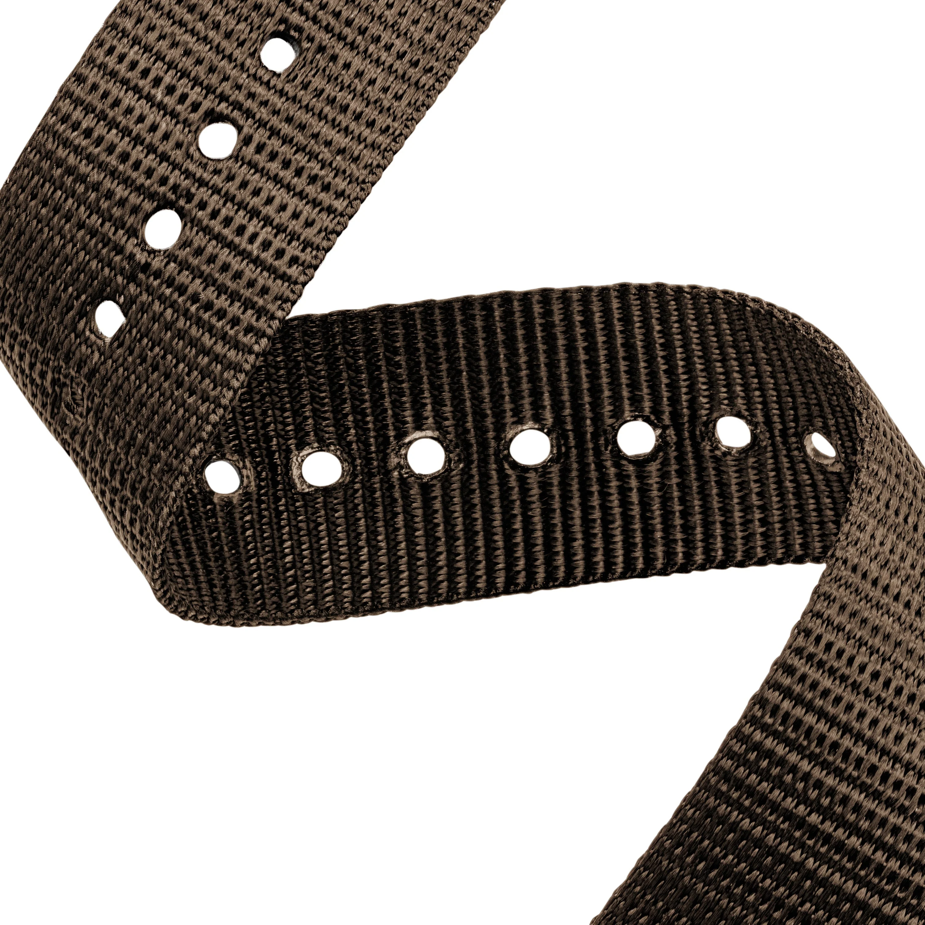 Nylon DEFSTAN Strap with Parkerized Hardware, 20mm, Sage Green - Image 4