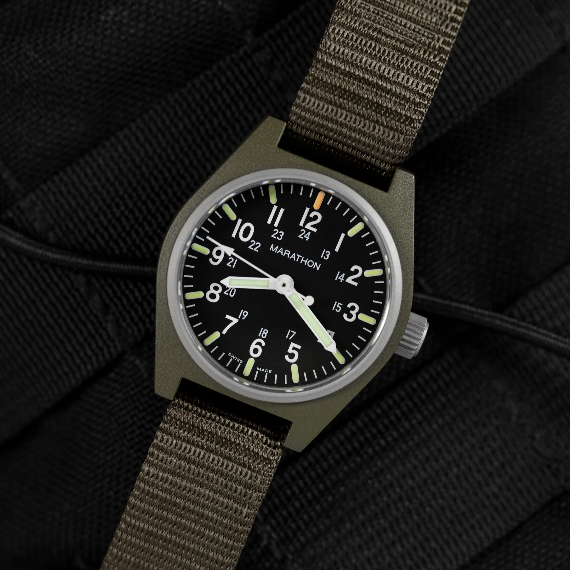 34mm Sage Green General Purpose Quartz with MaraGlo (GPQ) - Image 13
