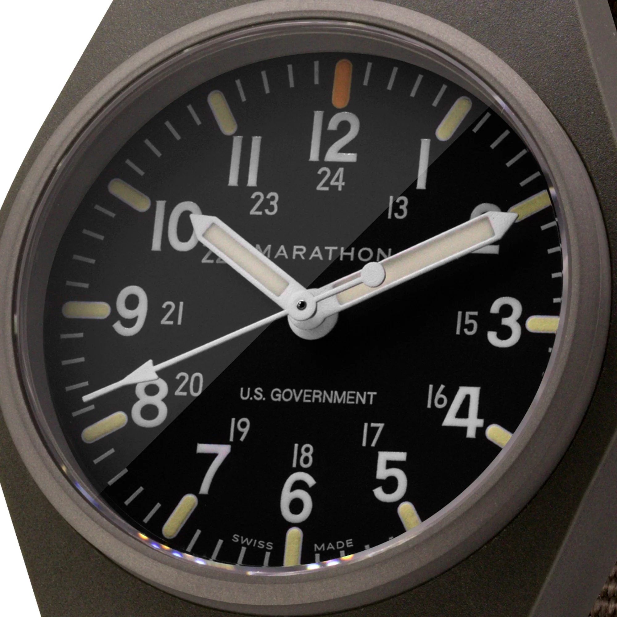 34mm Sage Green General Purpose Quartz with MaraGlo (GPQ) - Image 6