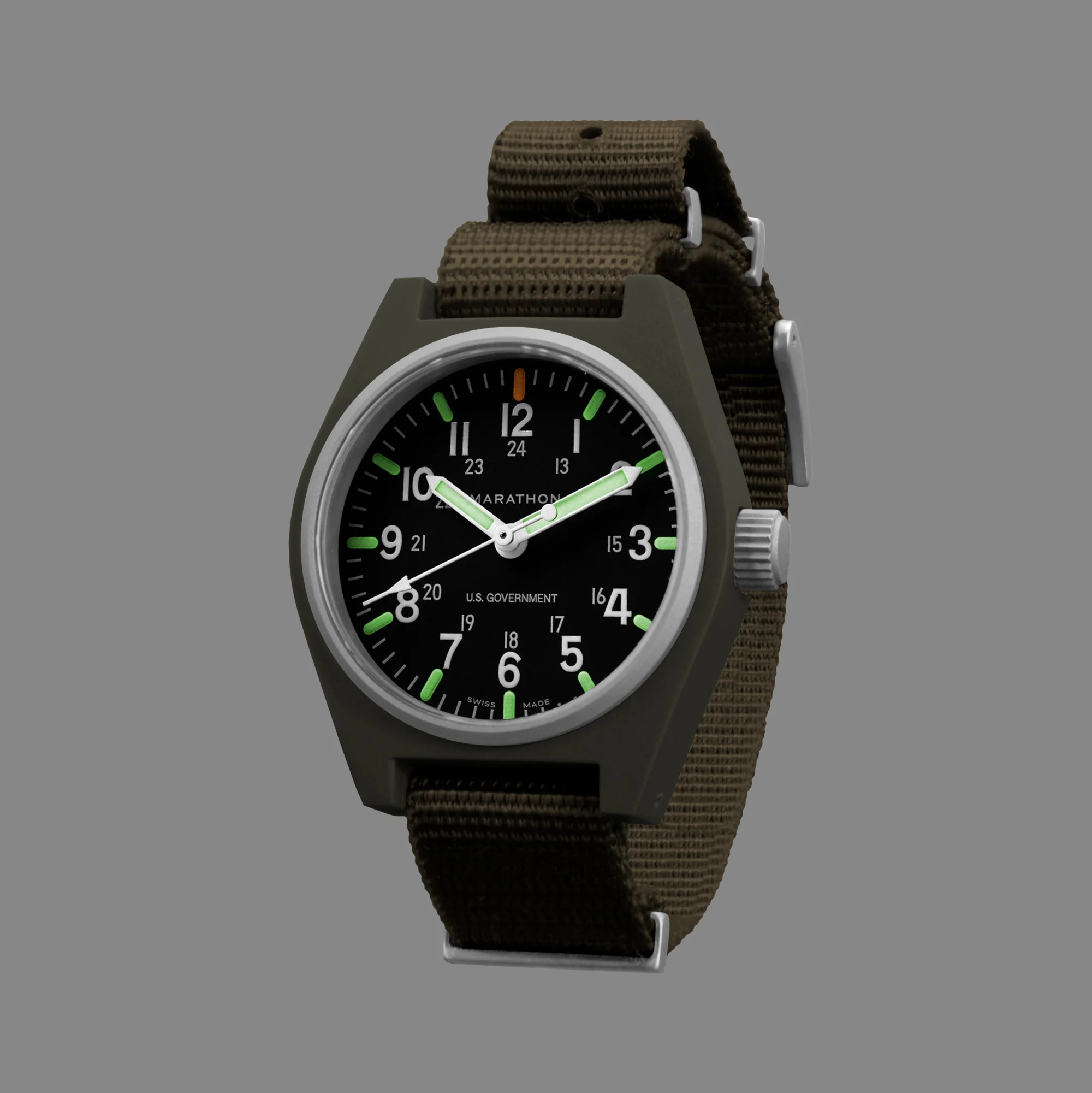 34mm Sage Green General Purpose Quartz with MaraGlo (GPQ) - Image 9