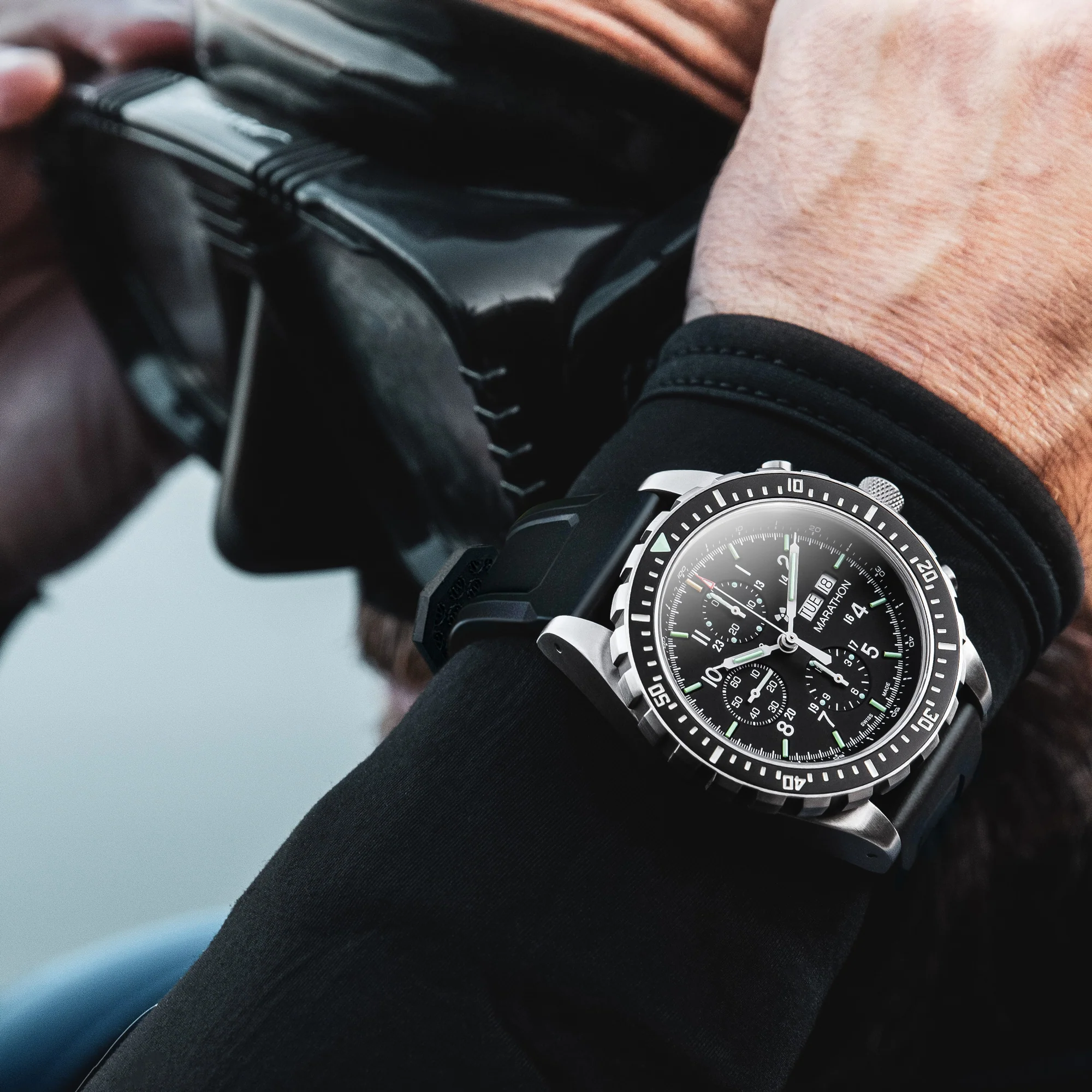 46mm Jumbo Diver/Pilot's Automatic Chronograph (CSAR) - Image 6