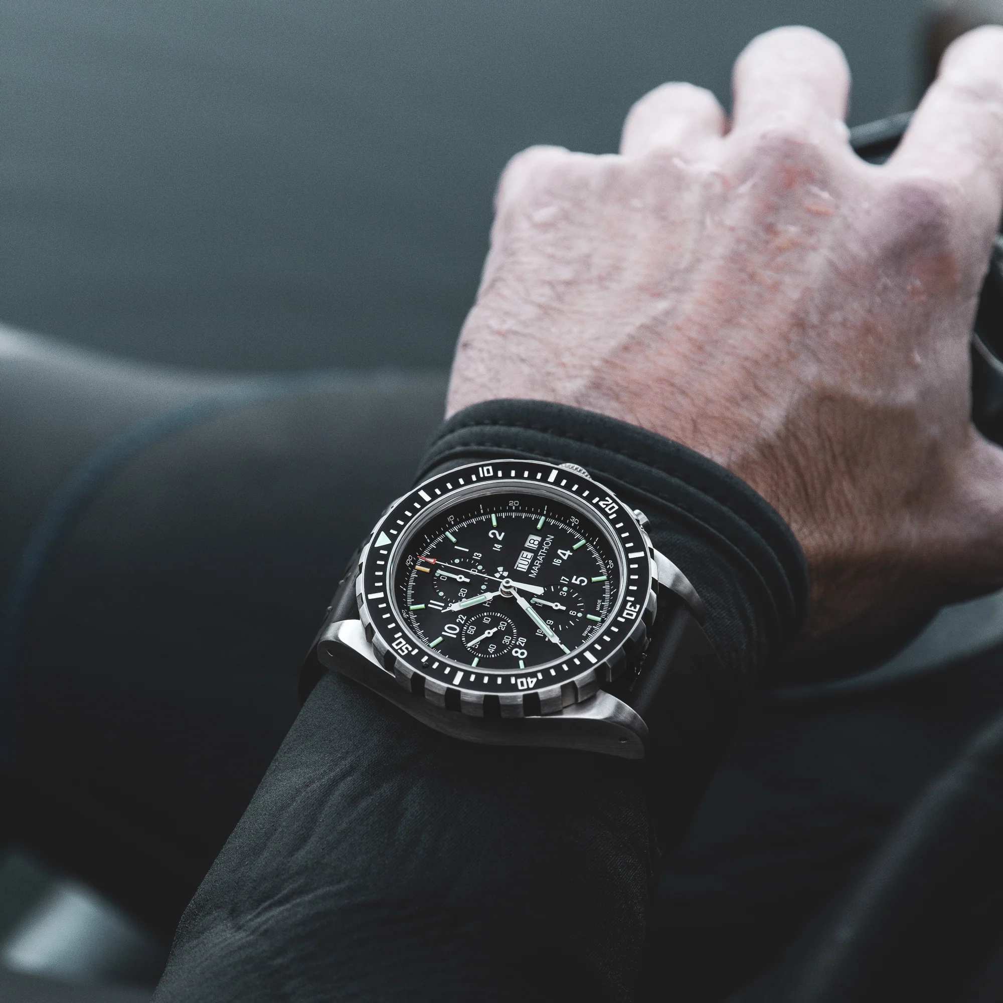 46mm Jumbo Diver/Pilot's Automatic Chronograph (CSAR) - Image 7