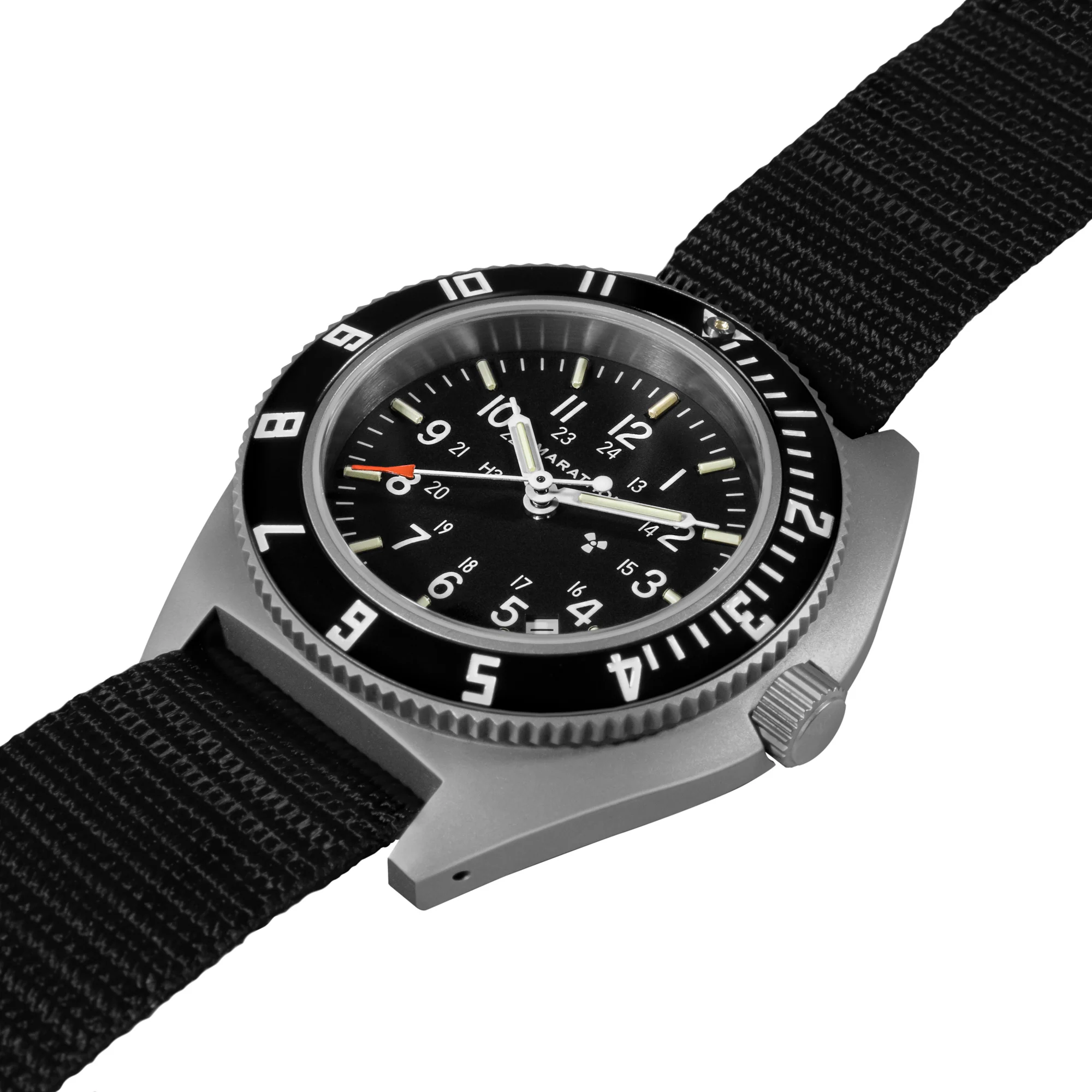 41mm Steel Navigator w/ Date (SSNAV-D) on Ballistic Nylon - Image 4