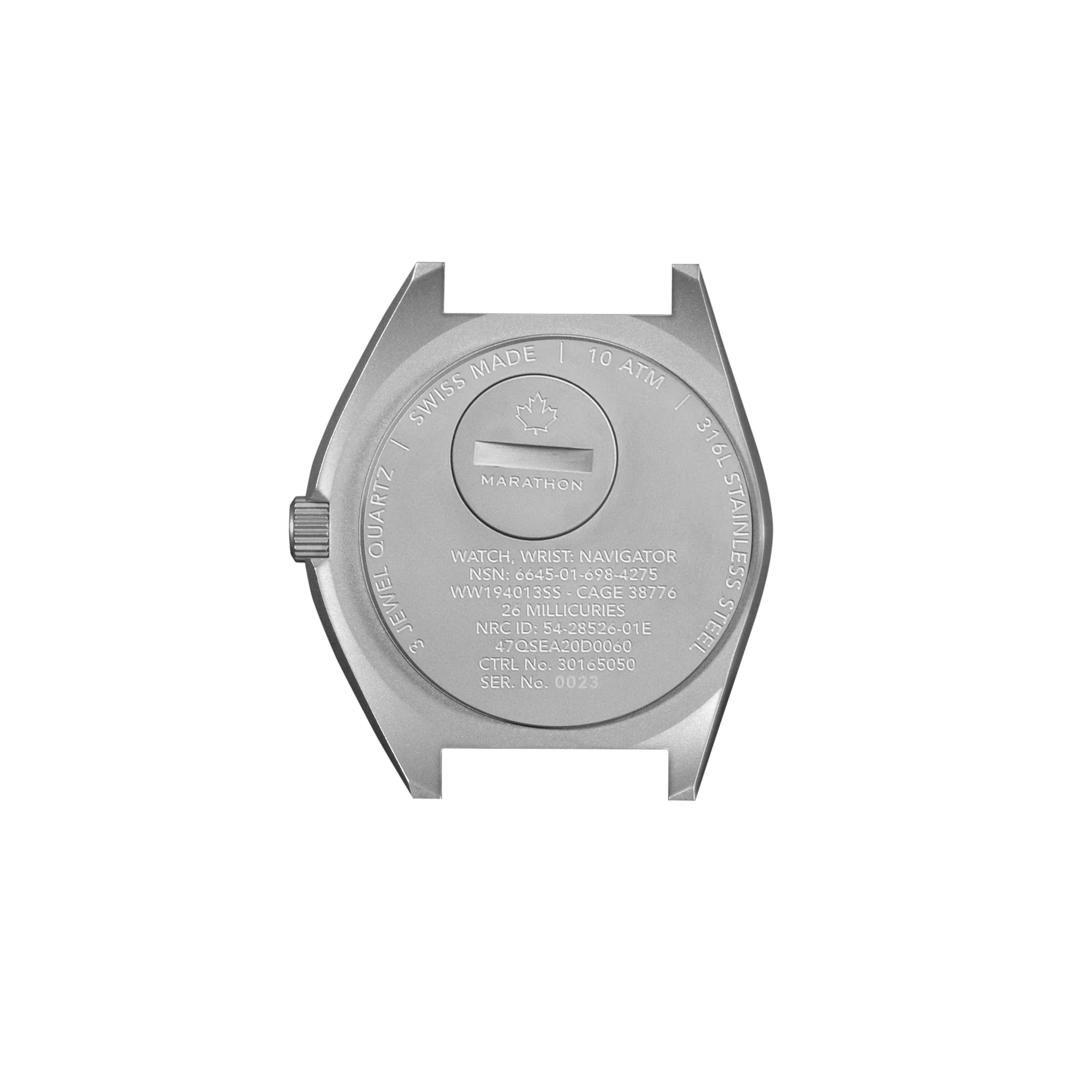 41mm Steel Navigator w/ Date (SSNAV-D) on Ballistic Nylon - Image 7