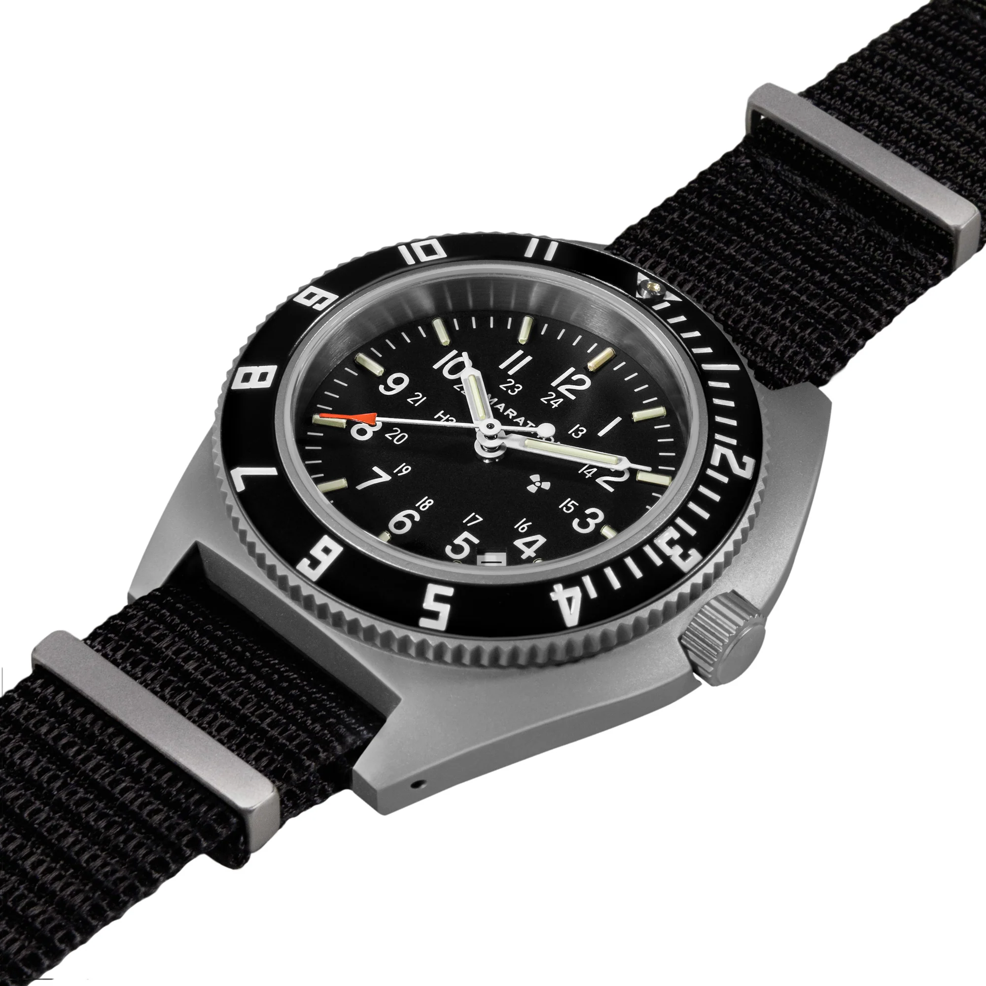 41mm Steel Navigator w/ Date (SSNAV-D) on Nylon DEFSTAN - Image 4