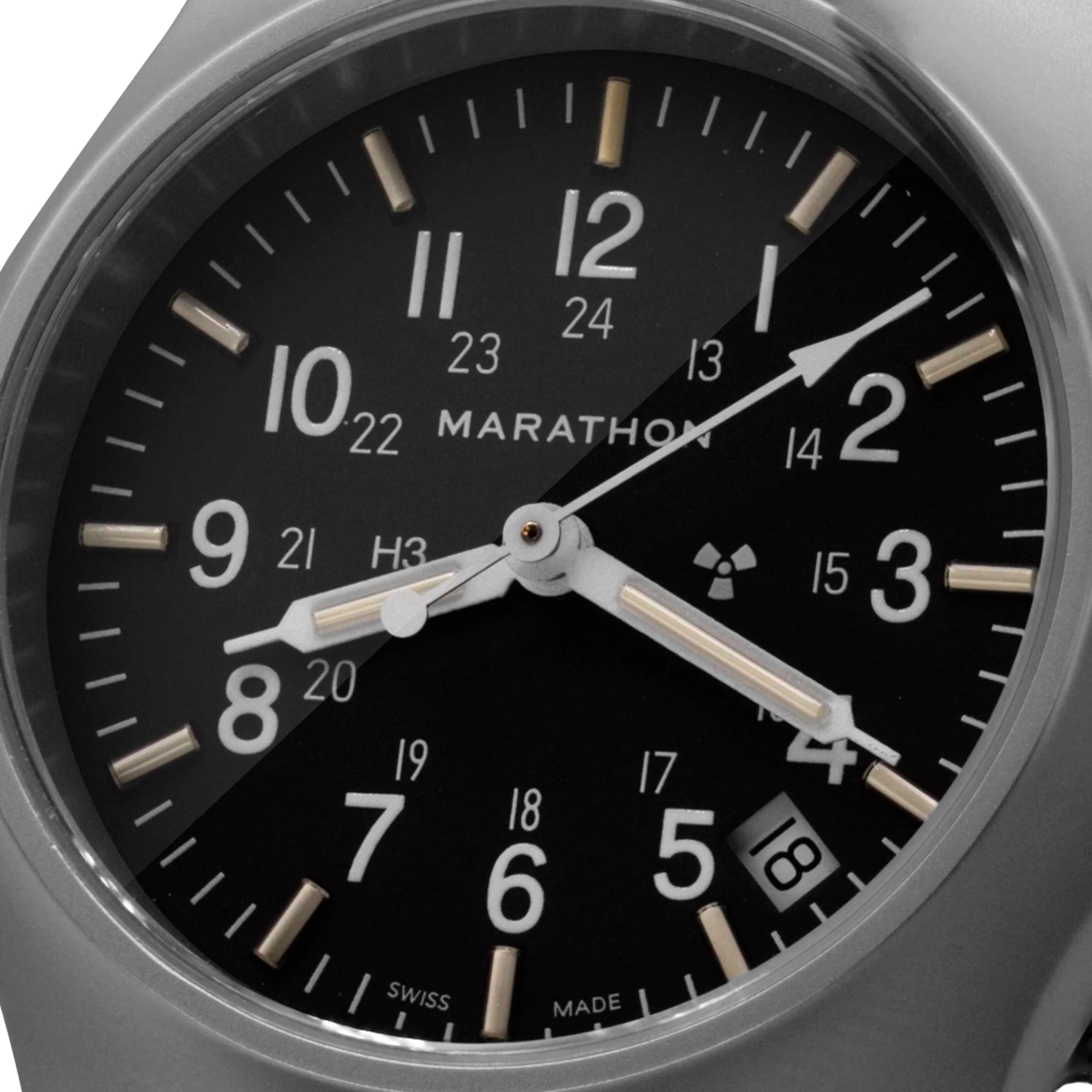 36mm Officer's Quartz w/ Date (GPQ-D) Nylon DEFSTAN - Image 3
