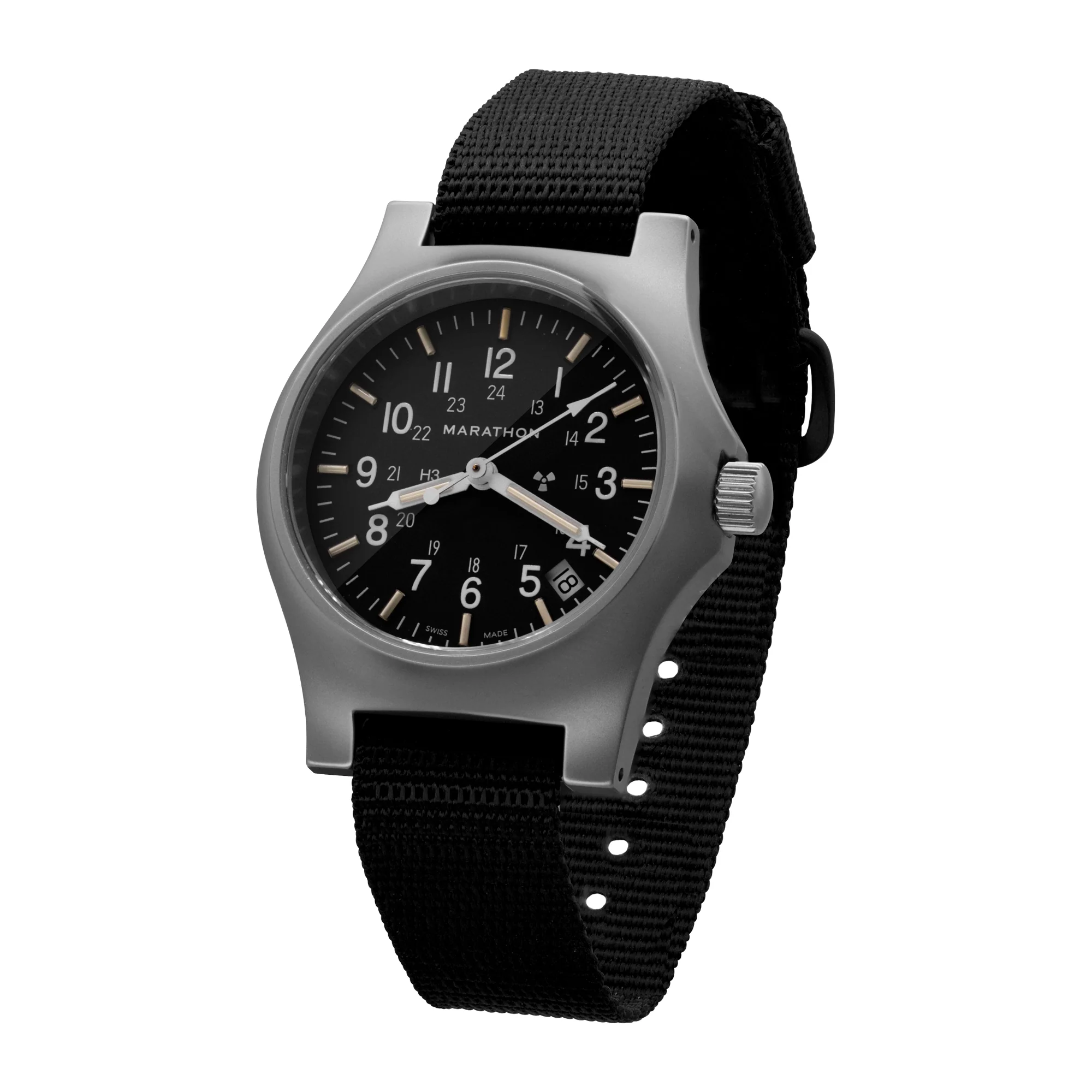 36mm Officer's Quartz w/ Date (GPQ-D) Nylon DEFSTAN - Image 4