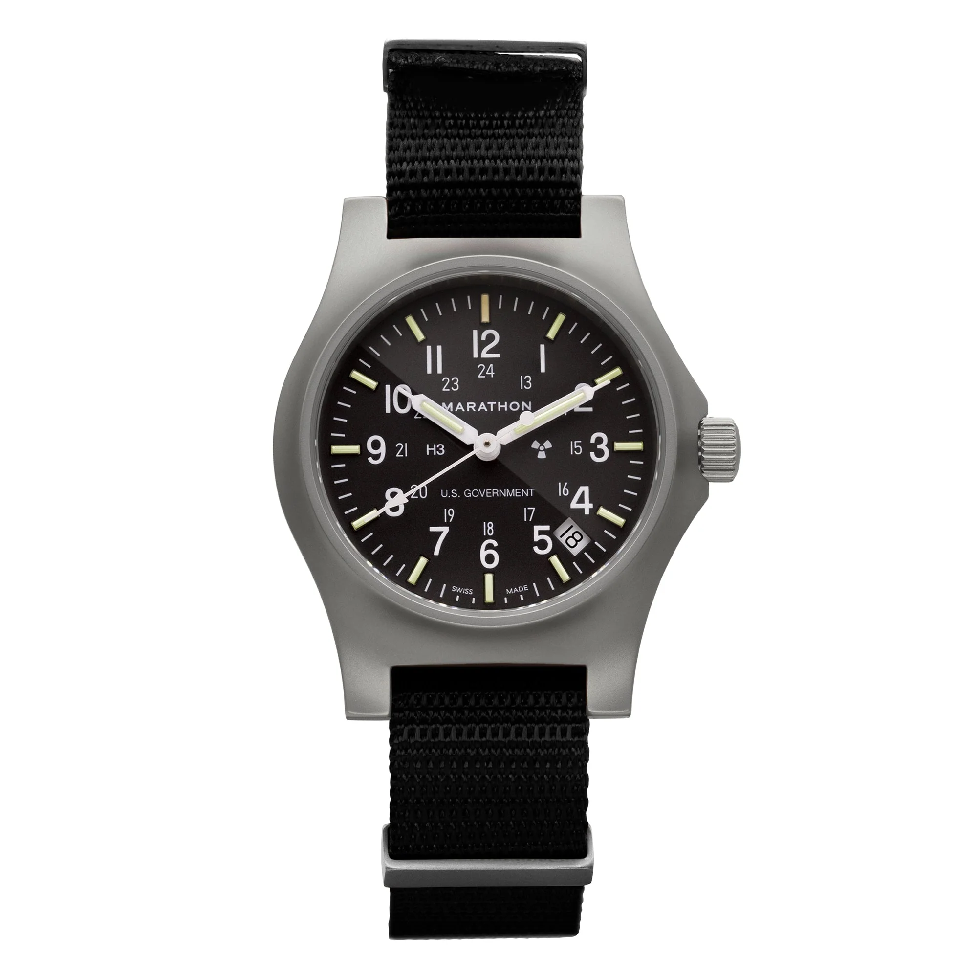 36mm Officer's Quartz w/ Date (GPQ-D) Nylon DEFSTAN - Image 7