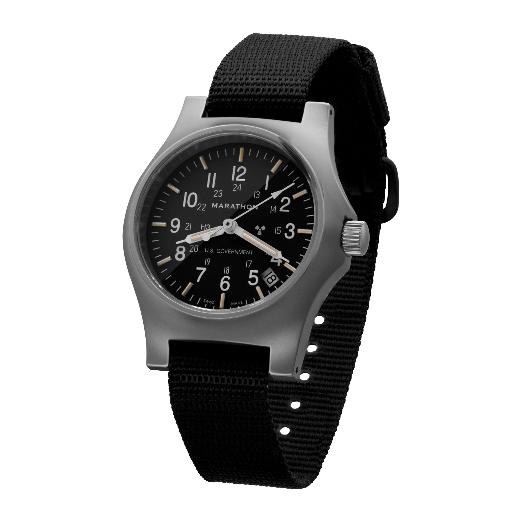 36mm Officer's Quartz w/ Date (GPQ-D) Nylon DEFSTAN - Image 8