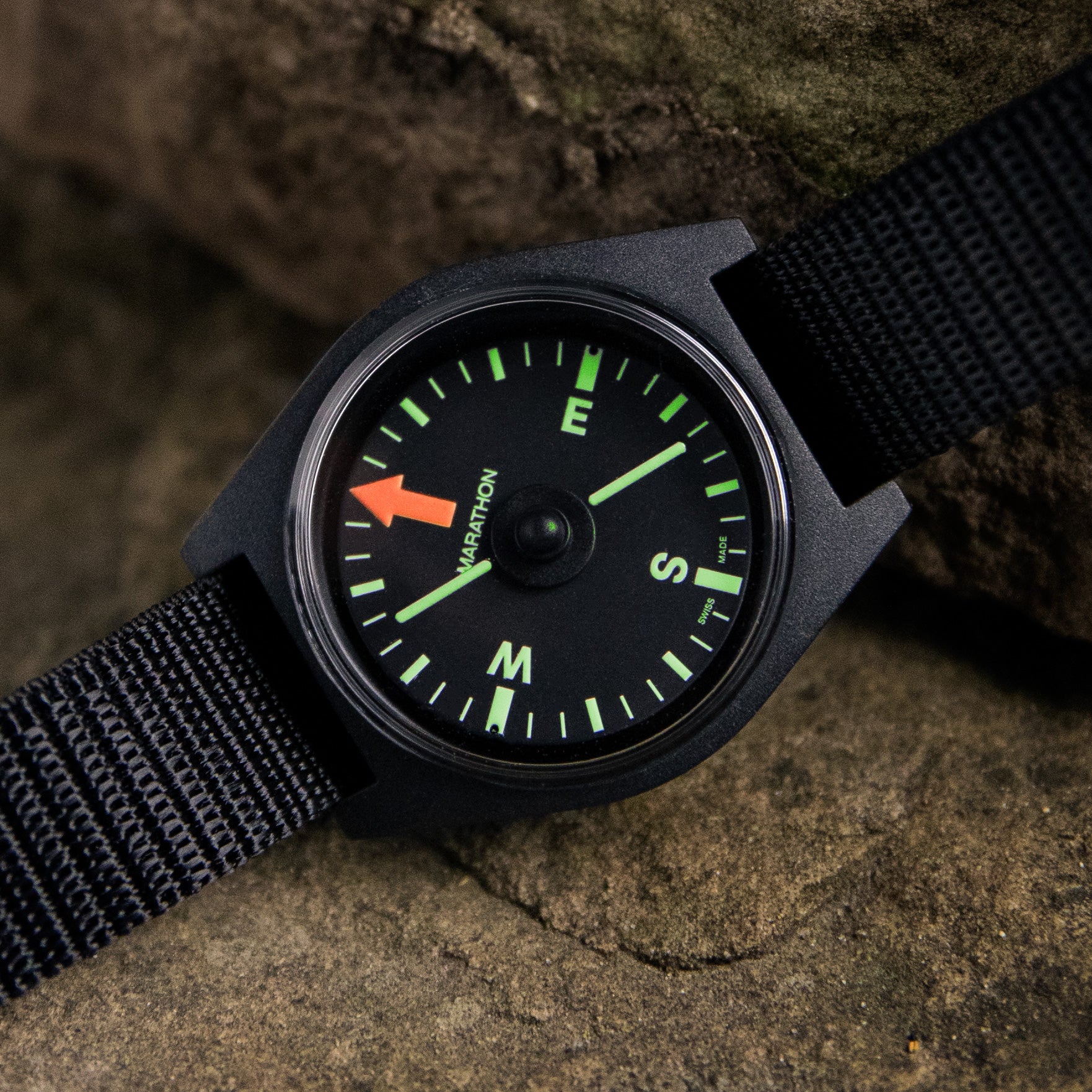Glow-in-the-Dark Unmounted Wrist Compass - Image 3